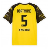 Borussia Dortmund Ramy Bensebaini #5 Domáci futbalový dres 2025-26 Krátky Rukáv